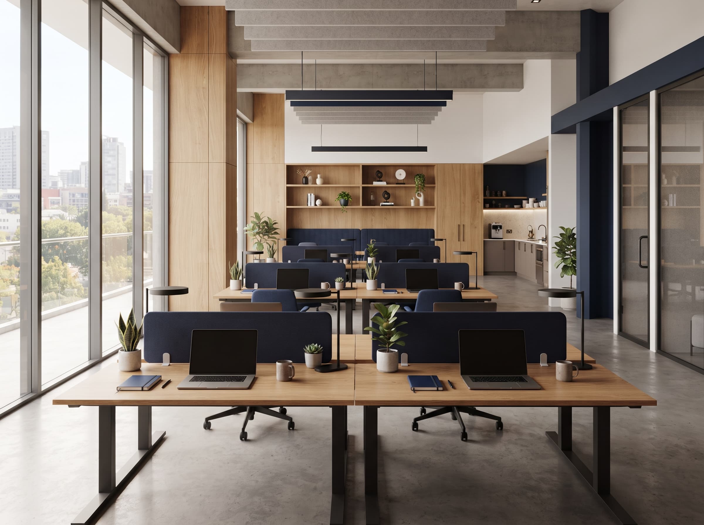 Work zones at ThynkSpace